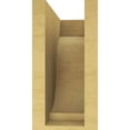 thumbnail image 4 of 5"W x 10"D x 10"H Classic Van Buren Rough Cedar Woodgrain TimberThane Corbel, Primed Tan, 4 of 6