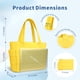 thumbnail image 5 of Bolso de mano TopDesign Puffer Lightweight para mujer, color amarillo, 5 of 8