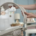 Ingenuity InLighten Twinkle Tails Vibrating Baby Bouncer with Lighting