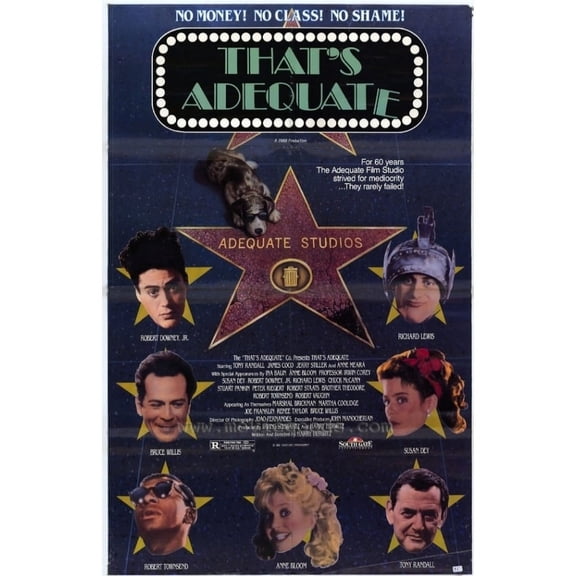 That?s Adequate Movie Poster Print (27 x 40)