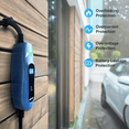 thumbnail image 2 of MUSTART Level 2 Portable EV Charger (40 Amp, 240 Volt, 25ft Cable), Electric Vehicle Charger Plug-in EV Charging Station with NEMA 14-50P, 2 of 7