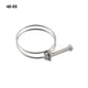 thumbnail image 5 of Ounissouiy Abrazadera de tubo de metal resistente y duradera: garantiza una instalación segura Aro de alambre de acero inoxidable 48-55 Type1 NO1, 5 of 6