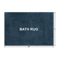 thumbnail image 6 of Better Homes & Gardens Cotton Reversible Bath Rug, Nimbus Blue, 17" x 24", 6 of 10
