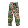 thumbnail image 3 of Haiem Cactus 4 Men's Pajama Pants Ultra Lightweight Pjs Bottoms Sleepwear Bottom Pants With Pocket Drawstring-Medium, 3 of 7