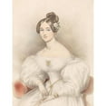 thumbnail image 3 of Johann Nepomuk Ender 19x24 Black Modern Framed Museum Art Print Titled - Portrait of a Young Lady (1834), 3 of 5