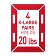 thumbnail image 3 of Tiras para colgar cuadros Command XL de 20 lb, 8 pares, blancas, 3 of 9