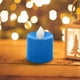 thumbnail image 4 of Isvgxsz Pumpkin Tea Lights,12 Pack Halloween Candles Battery Operated LED Tealight,Led Flickering Orange Pumpkin Tealights,Flameless Candles for Thanksgiving Decoration,Party,Christmas Lights, 4 of 5