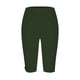 thumbnail image 4 of Ploknplq Shorts for Women,Ladies Shorts,Loose Shorts Women,Leggings For Women Knee Length Leggings Cropped Pants Casual Solid Comfy,Womens Shorts Dressy Casual,Comfy Shorts for Women Green 2 XL, 4 of 5