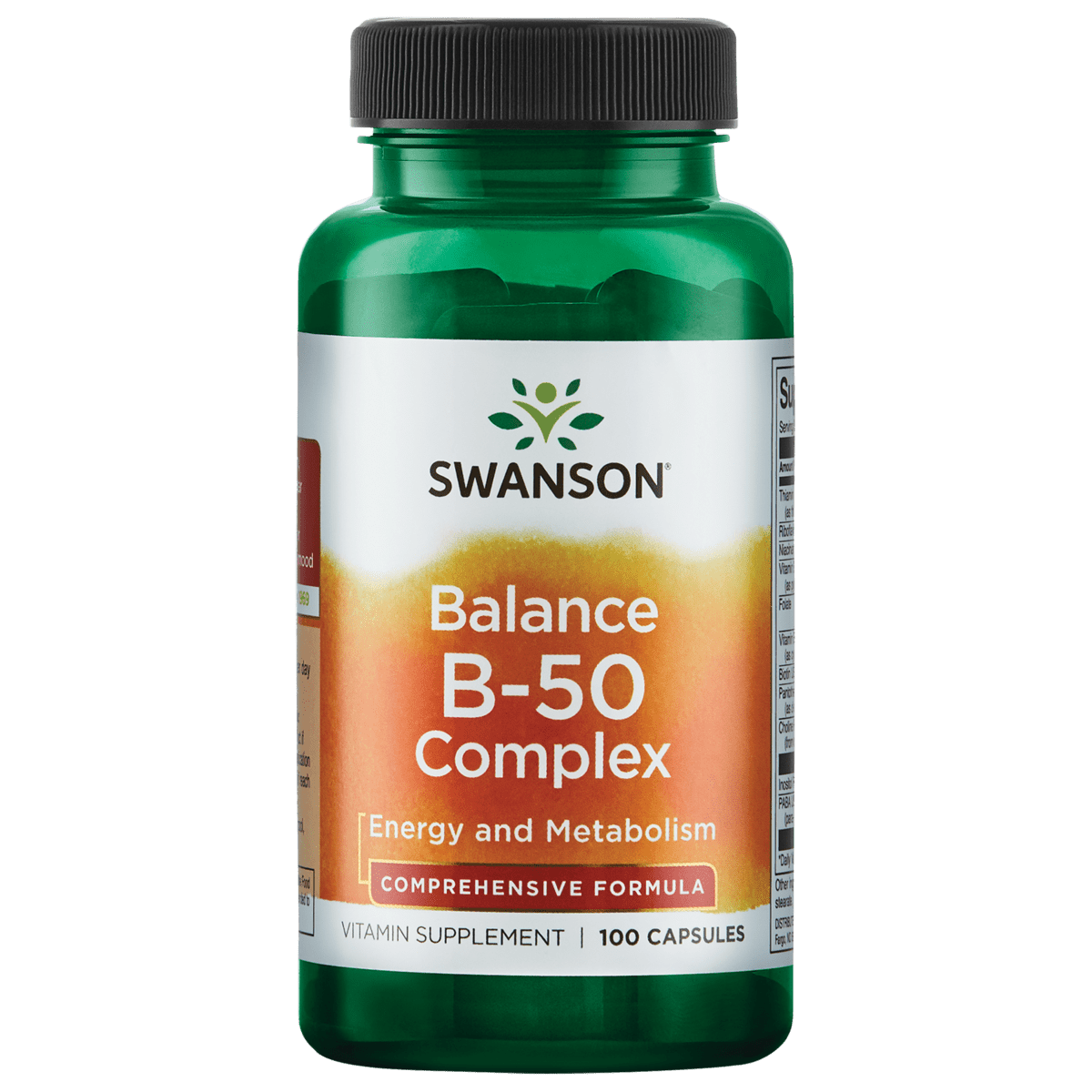 Swanson Balance B-50 Complex Capsules, 100 Count