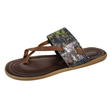 

simu Women s Sandals Comfortable Soled Wedges Leisure Shoes Casual Thick Sandals Fashion Womens Breathable Outdoor Women s sandals Sandals Shoes Casual