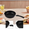 thumbnail image 4 of veasfak Frying Pan Round Multipurpose Iron Small Skillet for Omelets Hamburger Toast 18cm, 4 of 9