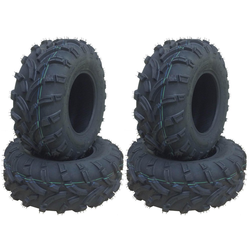 Set of 4 New WANDA ATV/UTV Tires 25x1012 /6PR P373 10244