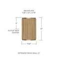 thumbnail image 3 of Capital Lighting 650721KR Donovan 2 Light 12" Tall Wall Sconce - Black Stain / Matte Brass, 3 of 7