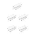 thumbnail image 3 of Redempat Lightweight And Portable Transparent Storage For Easy And Organization Clear Long box S 5Set, 3 of 6