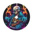 thumbnail image 5 of XMXY Halloween Christmas Tree Skirt, Realidtic Evil Sins Holiday Party Indoor Decorations Ornaments, 30 Inch, 5 of 5