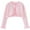Pink, variant on Yuzhih Cardigan for Girls Long Sleeve Knit Button Cover up Cropped Tops Toddler Hollow out Sweater