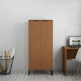 thumbnail image 4 of Lexington Contemporary Modern Bookcase with 4 Shelves in Maple Engineered Wood, 4 of 10