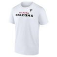 thumbnail image 2 of Men's  White Atlanta Falcons Hot Shot T-Shirt, 2 of 3
