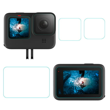 Anti-scratch Tempered Glass Film Camera Lens Screen Protector for Gopro Hero 9
