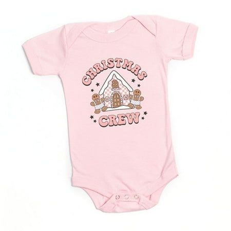 

Christmas Gingerbread Crew Baby Onesie