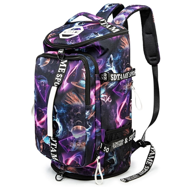 Mochila de gimnasio SDTAME con compartimento metálico para zapatos