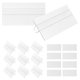 thumbnail image 1 of 50pcs Transparent Label Holders for Wire Shelves – Versatile Display Clips for Retail with Easy Label Change, Compatible with Multiple Shelf Types, 1 of 5