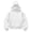 White, variant on Boys Pullover Hoodie with Built‑in Face Cover, Kids Oversized Hooded Sweatshirt with Kangaroo Pocket, Soft Casual Long Sleeve Tops Red 7T