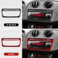 thumbnail image 3 of Real Soft Carbon Fiber Sticker For Seat Ibiza 6j 2009 2010 2011 2012 2013 2014 LHD RHD Car Center Console CD Frame Panel Trim., 3 of 9