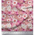 thumbnail image 1 of Soimoi Rayon Fabric Cosmos Floral Fabric Prints by Yard 42 Inch Wide, 1 of 3