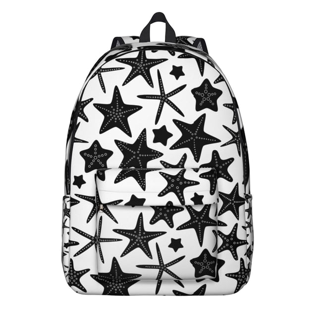 Marine Coral Tropical Seaside Pattern Backpack – Durable Travel Backpack with Nautical Print, Comfortable Carrying, Large Capacity, and Anti-theft Features for Female Professionals and Travelers