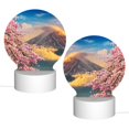 thumbnail image 2 of Daiia Cherry Blossoms Pattern Acrylic Night Light, LED Touch Light, Bedroom Night Light, Soft Glowing Lamp Perfect Gift for Mother's Day, Birthday, or Christmas, 2 of 9