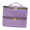 thumbnail image 6 of FITYLE Nail Polish Organizer Nail Dryer Box Salon Use Nail Art Tool Holds 30 Bottles Wear Resistant Travel Nail Polish Carrying Case, 6 of 10