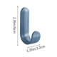 thumbnail image 3 of Living Room Household Plastic Hooks Shelves Hooks No Punch Wholesale Non Marking Hanging Buckle Strong Load Bearing, 3 of 6