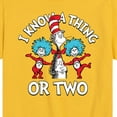 thumbnail image 3 of Dr. Seuss - I Know A Thing Or Two - Toddler And Youth Short Sleeve Graphic T-Shirt, 3 of 6