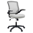 thumbnail image 1 of Modway Chaise de Bureau en Mesh, Réglable de 17,5 à 21,5 Pouces, Gris, 1 of 10