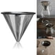 thumbnail image 4 of Permanent Coffee Filter Coffee Filter Permanent Filter Gold Filter Metal Strainer Stainless Steel, 4 of 5