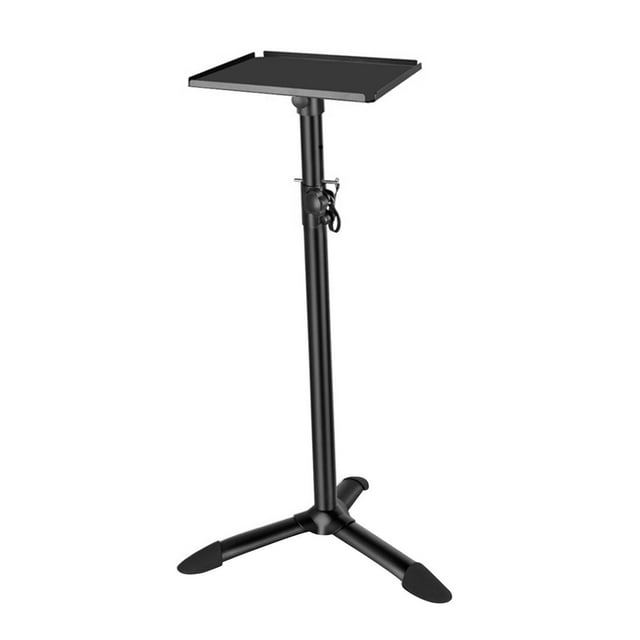 Miulika Support de Haut-Parleur Professionnel Facile à Transporter pour Scènes Extérieures Robuste 3 Griffes 36x26cm
