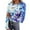 Dark Blue, variant on Womens 2025 Summer Fall Long Sleeve Shirts Ribbed Knit Fitted Basic Tee Going Out Tops Underscrub Casual Outfits Blue,L