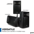 thumbnail image 4 of Gemini GSP-2200 15" Powered PA Speaker System with Bluetooth, Mic, 2200W Big DJ Speaker for Events and Parties, 4 of 6