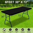 Clearance!Table Cloth Rectangle Tablecloth Elastic Fitted Flannel Vinyl