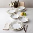 thumbnail image 4 of Noritake Holly and Berry Gold 12-Piece Dinnerware Set, Service for 4, 4 of 7