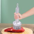thumbnail image 3 of Stainless Steel Meat Tenderizer Tool - Professional Kitchen Gadget for Juicy, Flavorful Meat, Easy to Use and Clean, 3 of 9