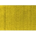 thumbnail image 1 of Ahgly Company Indoor Rectangle Abstract Yellow Contemporary Area Rugs, 3' x 5', 1 of 4