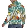 thumbnail image 6 of Cauagu Seashell On The Beach for Men's Pullover Hooded Sweatshirt Athletic Casual Hoodie Aautumn Hoodie Sweatshirt for Men Pullover Casual Hooded Sweatshirt-Small, 6 of 7