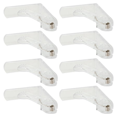 

Indoor Tablecloth Clips Triangle Holder Camping Securing Household Plastic 8 Pcs