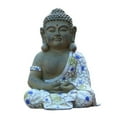 thumbnail image 2 of Statues de Bouddha en Résine Style Asiatique Salon Bureau Décoration Assise, 2 of 7