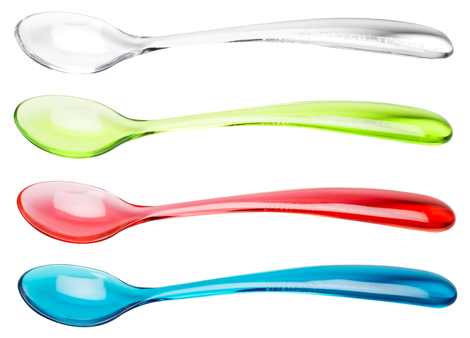 Zak Designs 6" Stacky Dessert Spoon Set