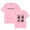 Pink, variant on Tinashe Match My Freak Merch Short Sleeve T-shirt Unisex Fashion Crew Neck Top