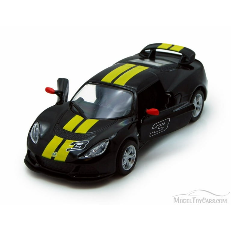 2012 Lotus Exige S Hard Top #3, Black with Yellow Stripes