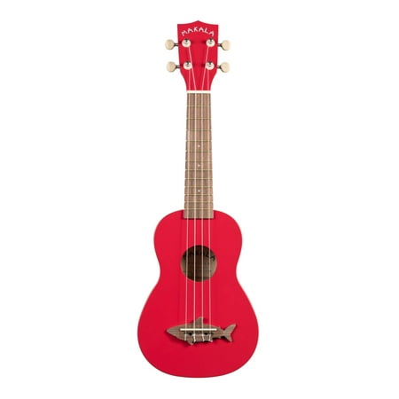 Kala MK-SS/RED Makala Shark Soprano Ukulele (Red)